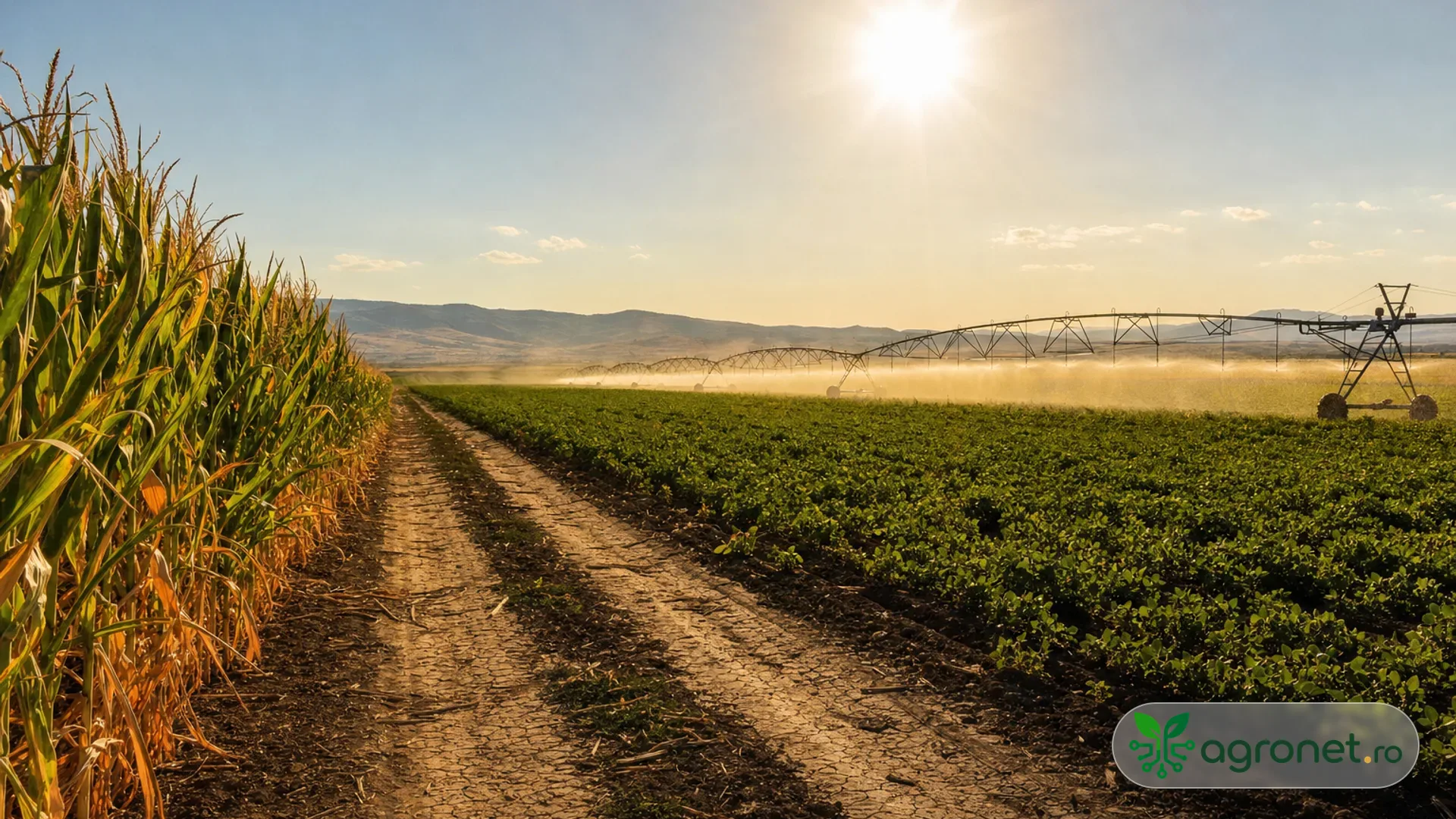 Buletin meteo agricol național pentru 1 august, cu accent pe caniculă în vestul țării.