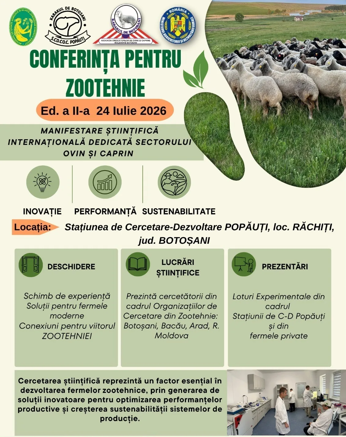 Conferinâa pentru Zootehnie Ediția II