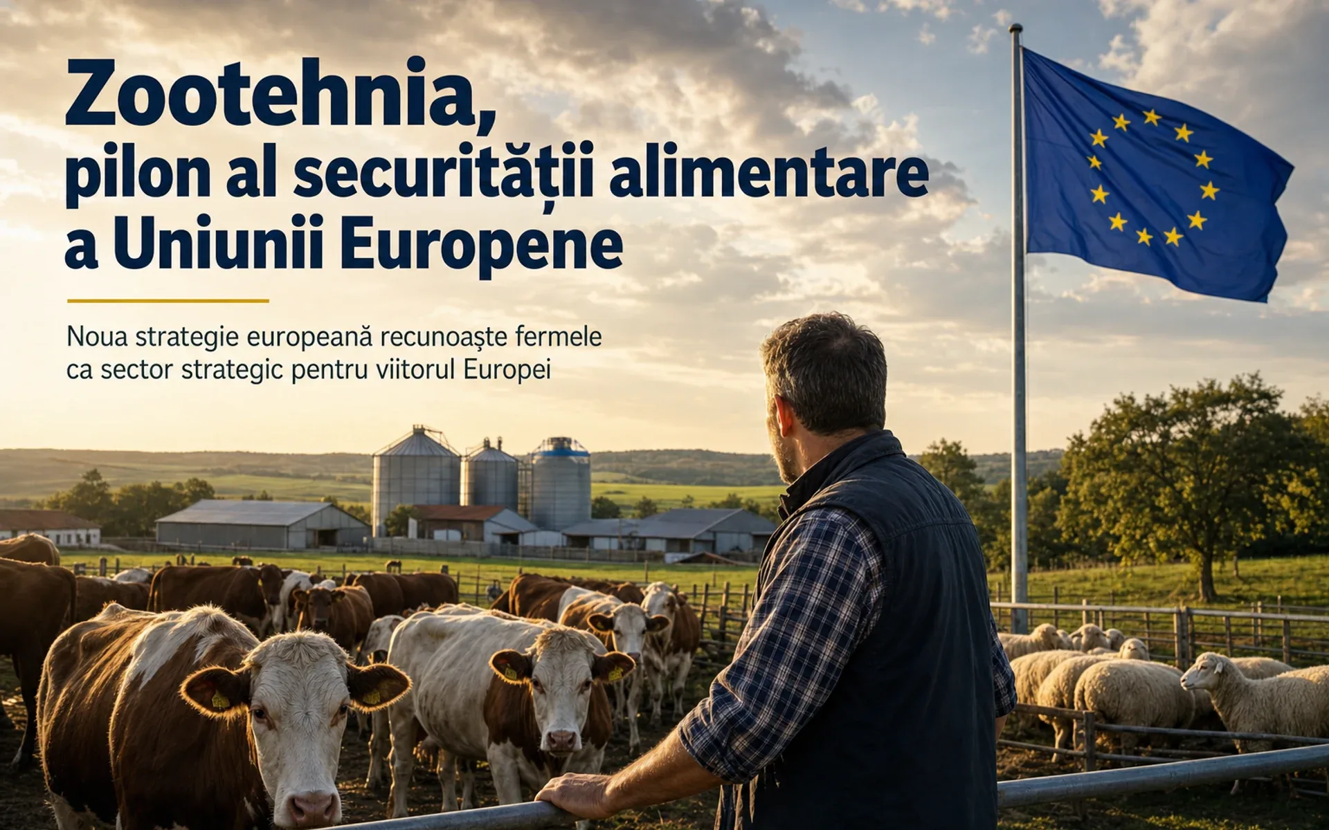 Comisia Europeană schimbă strategia pentru zootehnie, fermele devin esențiale pentru securitatea alimentară a Uniunii