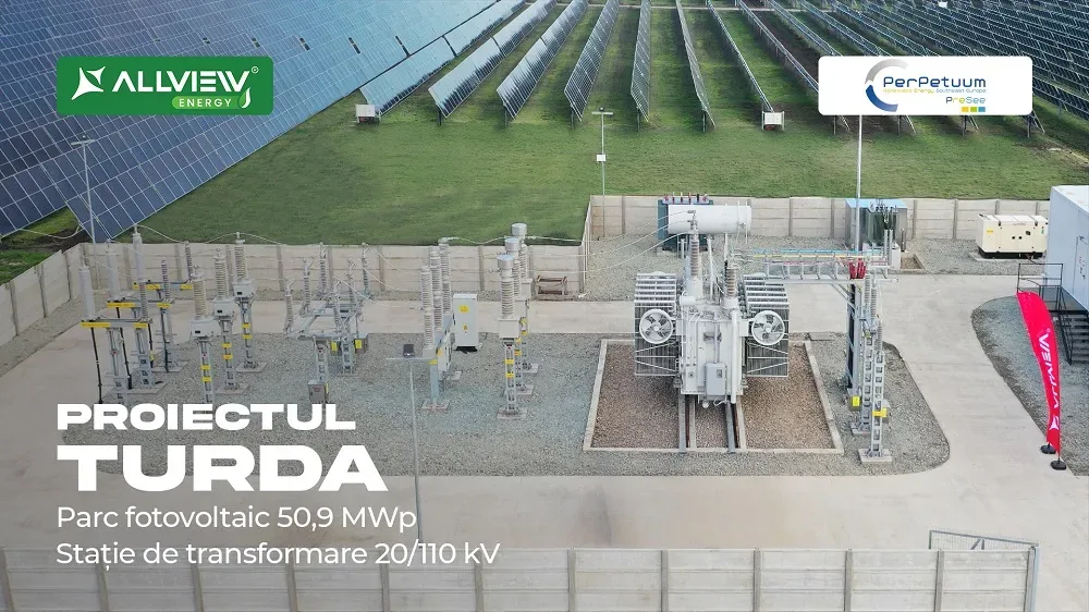 Parc fotovoltaic de 50,9 MWp la Turda – investiția totală este estimată la 40 de milioane de euro