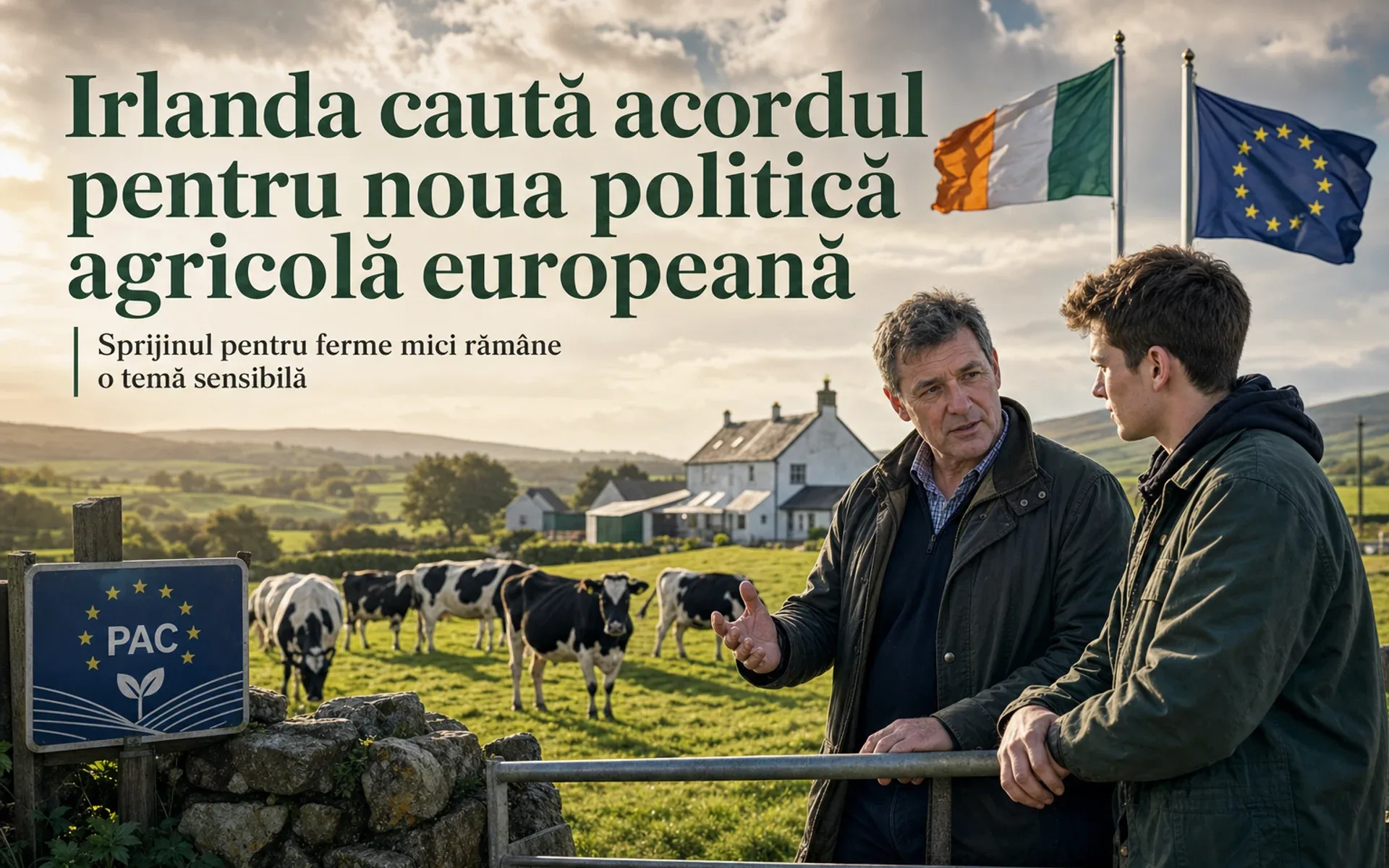 Irlanda caută acordul pentru noua politică agricolă europeană – sprijinul pentru ferme mici rămâne o temă sensibilă